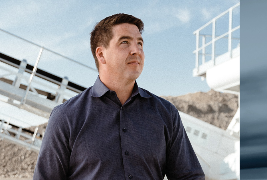 Travis Powell, propriétaire de Calgary Aggregate Recycling